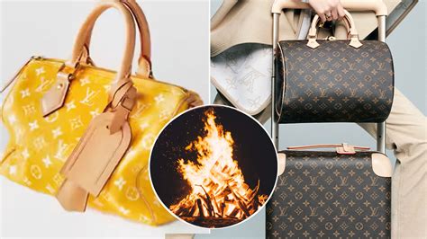 louis vuitton quema mercancia|¿Qué le hacen a las bolsas Louis Vuitton que no se venden.